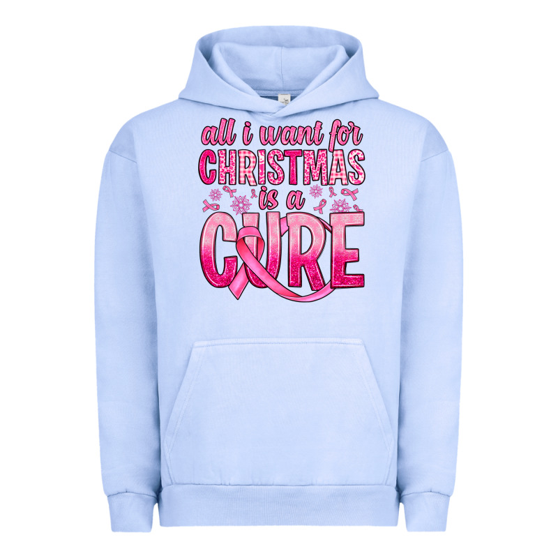 All I Want For Christmas Is A Cure Urban Hoodie by JahusDesignShop | Teevron