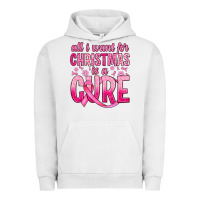 Pigment Lunar Rock all i want for christmas is a cure Urban Hoodie - JahusDesignShop