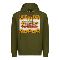 Army Green god bless america tumbler Premium Hoodie - HRA Design Shop