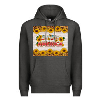 Charcoal Heather god bless america tumbler Premium Hoodie - HRA Design Shop