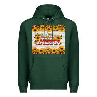 Sports Green god bless america tumbler Premium Hoodie - HRA Design Shop