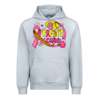 Heather Grey breast cancer go fight cure softball Urban Hoodie - JahusDesignShop