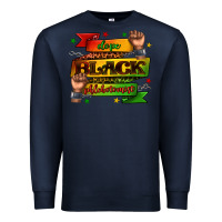 Navy dope black phlebotomist juneteenth Premium Sweatshirt - texasbilliewilder