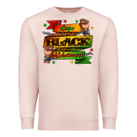 Pale Pink dope black phlebotomist juneteenth Premium Sweatshirt - texasbilliewilder