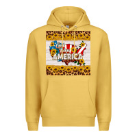 Antique Gold god bless america square coaster Premium Hoodie - HRA Design Shop
