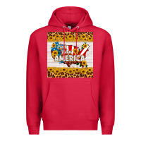 Cardinal god bless america square coaster Premium Hoodie - HRA Design Shop