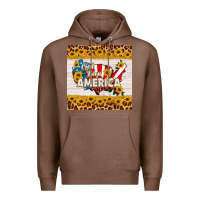 Chestnut god bless america square coaster Premium Hoodie - HRA Design Shop