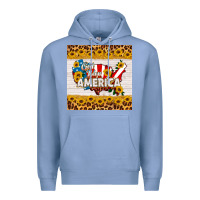Colony Blue god bless america square coaster Premium Hoodie - HRA Design Shop