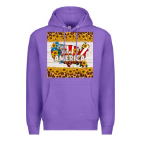 Purple god bless america square coaster Premium Hoodie - HRA Design Shop