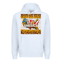 White god bless america square coaster Premium Hoodie - HRA Design Shop
