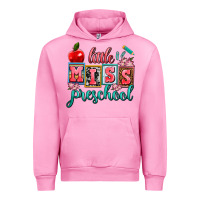Fuchsia Pink little miss preschool Urban Hoodie - AdoDesignShop