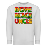 Dove Grey dope black uncle with stars Premium Sweatshirt - texasbilliewilder