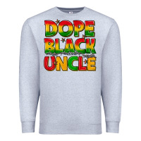 Heather Grey dope black uncle with stars Premium Sweatshirt - texasbilliewilder