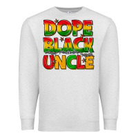 Oatmeal Heather dope black uncle with stars Premium Sweatshirt - texasbilliewilder