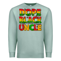 Seafoam dope black uncle with stars Premium Sweatshirt - texasbilliewilder