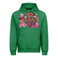 Emerald breast cancer go fight cure football Urban Hoodie - JahusDesignShop