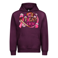 Mauve Wine breast cancer go fight cure football Urban Hoodie - JahusDesignShop
