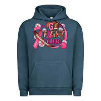 Pigment Midnight Navy breast cancer go fight cure football Urban Hoodie - JahusDesignShop