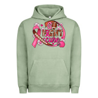 Pigment Oil Green breast cancer go fight cure football Urban Hoodie - JahusDesignShop