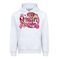White breast cancer go fight cure football Urban Hoodie - JahusDesignShop