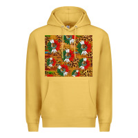 Antique Gold mexico sunflower tumbler Premium Hoodie - HRA Design Shop