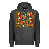 Charcoal Heather mexico sunflower tumbler Premium Hoodie - HRA Design Shop
