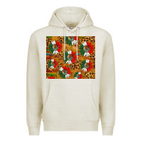 Oatmeal Heather mexico sunflower tumbler Premium Hoodie - HRA Design Shop