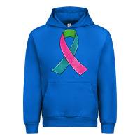 Cobalt metastatic breast cancer ribbon Urban Hoodie - JahusDesignShop
