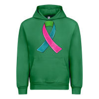 Emerald metastatic breast cancer ribbon Urban Hoodie - JahusDesignShop