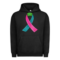 Pigment Black metastatic breast cancer ribbon Urban Hoodie - JahusDesignShop
