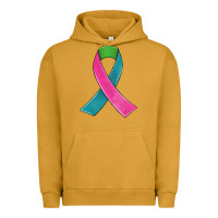 Pigment Peanut Butter metastatic breast cancer ribbon Urban Hoodie - JahusDesignShop