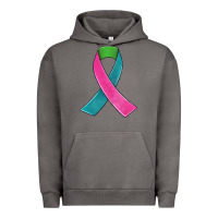 Pigment Tornado metastatic breast cancer ribbon Urban Hoodie - JahusDesignShop