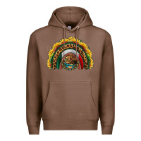 Chestnut mexico sunflower rainbow Premium Hoodie - HRA Design Shop