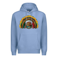 Colony Blue mexico sunflower rainbow Premium Hoodie - HRA Design Shop