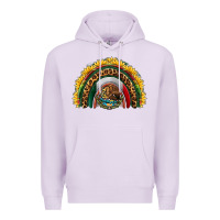 Lilac mexico sunflower rainbow Premium Hoodie - HRA Design Shop