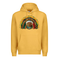 Mustard mexico sunflower rainbow Premium Hoodie - HRA Design Shop
