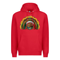 Red mexico sunflower rainbow Premium Hoodie - HRA Design Shop