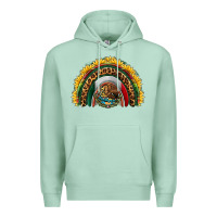 Seafoam mexico sunflower rainbow Premium Hoodie - HRA Design Shop