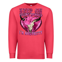 Cardinal keep on talking yourself im not pretty Premium Sweatshirt - texasbilliewilder