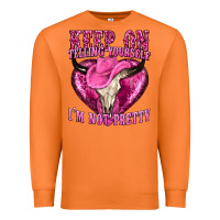 Carrot keep on talking yourself im not pretty Premium Sweatshirt - texasbilliewilder