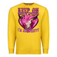 Lemon keep on talking yourself im not pretty Premium Sweatshirt - texasbilliewilder