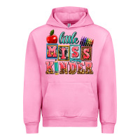 Fuchsia Pink little miss kinder Urban Hoodie - AdoDesignShop