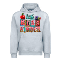 Heather Grey little miss kinder Urban Hoodie - AdoDesignShop