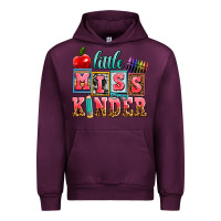 Mauve Wine little miss kinder Urban Hoodie - AdoDesignShop