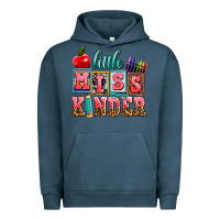 Pigment Midnight Navy little miss kinder Urban Hoodie - AdoDesignShop