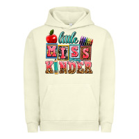 Pigment Pistachio little miss kinder Urban Hoodie - AdoDesignShop