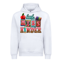 White little miss kinder Urban Hoodie - AdoDesignShop