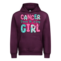 Mauve Wine cancer picked the wrong girl Urban Hoodie - JahusDesignShop