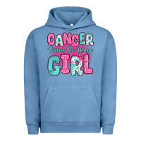 Pigment Pebble Blue cancer picked the wrong girl Urban Hoodie - JahusDesignShop