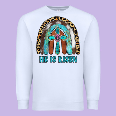 Premium Sweatshirt He Is Risen